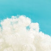 三维中空螺旋卷曲加硅涤纶短纤维15D填充宠物窝垫子沙发抱枕枕芯P