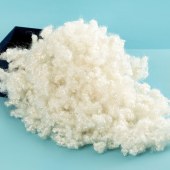 三维中空螺旋卷曲涤纶聚酯纤维加硅填充PP棉丝棉化纤棉充玩具抱枕