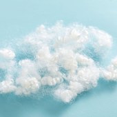 三维中空螺旋卷曲短纤维7D再生化纤棉PP棉填充玩偶枕芯抱枕靠包