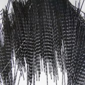 黑色波纹仿钢纤维 聚丙烯塑钢纤维 混凝土地坪抗裂PP合成粗纤维