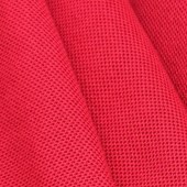 杰利纺织 涤棉双珠地双珠网眼针织面料