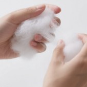 三维螺旋卷曲涤纶短纤维3D32加硅柔软滑爽填充化纤PP棉高弹舒适