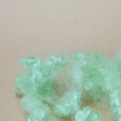 绿棉三维中空涤纶短纤PP棉纤维棉聚酯纤维PET棉彩色填充绵