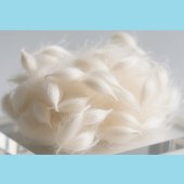 仿大化高强低伸 本白纺纱细旦纤维 柔滑大化原生