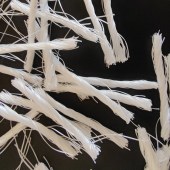 束状聚丙烯绞联纤维 预制混凝土增韧抗PP合成高强粗纤维