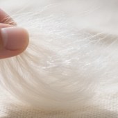 仿大化高强低伸 本白纺纱细旦纤维 柔滑大化原生