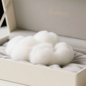 PP棉仿羽绒棉服涤纶短纤维聚酯三维中空纤维化纤蓬松礼盒填充