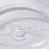 超细纤维 白色无荧光涤纶短纤维 吸水性好,仿羽绒