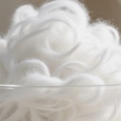 原生涤纶短纤0.8D超细 大化超柔顺滑Micro纤维