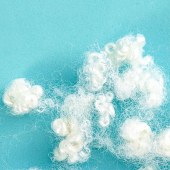 枕芯专用填充物三维中空原料环保健康母婴可用GRS OEKO-TEX认证