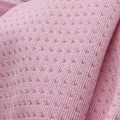 杰利纺织 摇篮网涤纶网布150g单面提花针织面料