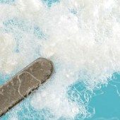 枕芯专用填充物三维中空原料环保健康母婴可用GRS OEKO-TEX认证