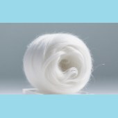 仿大化高强低伸 本白纺纱细旦纤维 柔滑大化原生