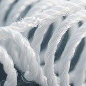 三维螺旋卷曲涤纶短纤维3D32加硅柔软滑爽填充化纤PP棉高弹舒适