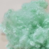 绿棉三维中空涤纶短纤PP棉纤维棉聚酯纤维PET棉彩色填充绵