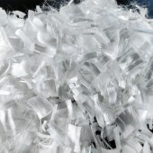 6mm 聚酯纤维短切丝 混凝土纤维板材用增强材料 沥青纤维