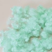 绿棉三维中空涤纶短纤PP棉纤维棉聚酯纤维PET棉彩色填充绵