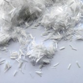 6mm 聚酯纤维短切丝 混凝土纤维板材用增强材料 沥青纤维