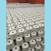 T75/C25 32S针织梭织通用大化包染色涤棉纱